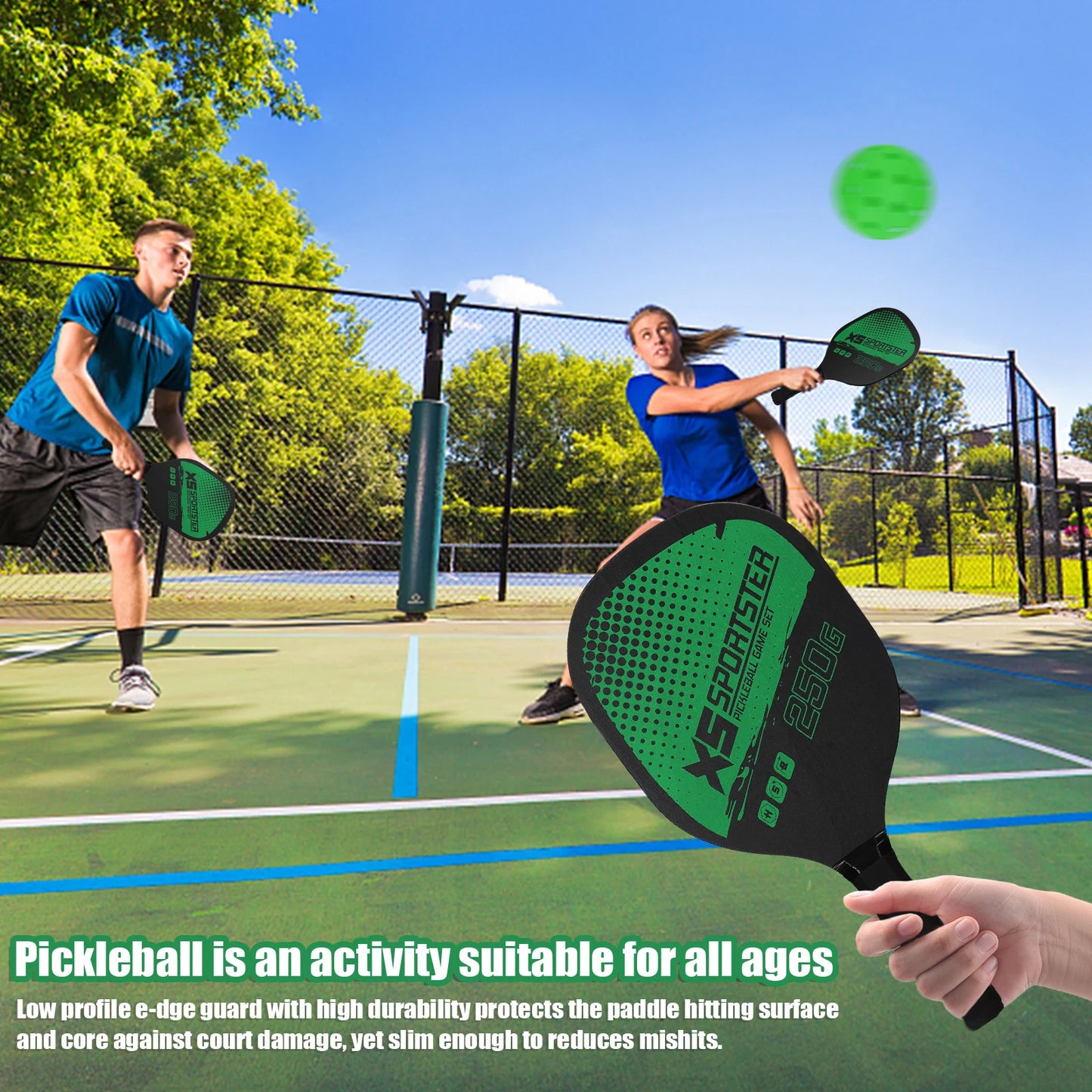 Pickleball Rackets Set